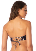 Maaji Radiant Diamond Bryn Strapless Bandeau Bikini Top