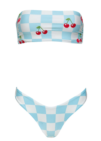  Maaji Royal Game Bryn  Strapless Bandeau Bikini Top