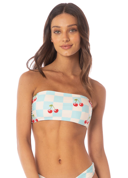  Maaji Royal Game Bryn  Strapless Bandeau Bikini Top