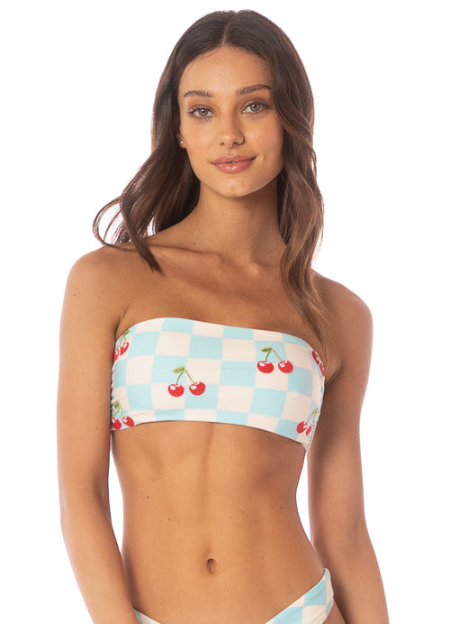 Alternative image -  Maaji Royal Game Bryn  Strapless Bandeau Bikini Top