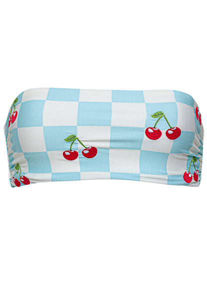 Thumbnail - Maaji Royal Game Bryn  Strapless Bandeau Bikini Top - 8