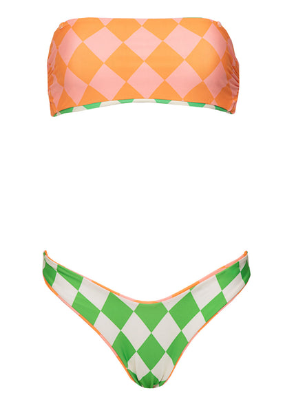 Thumbnail - Foto de Mojito Green Splendour Regular Rise Thin Side Bikini Bottom by Maaji - Tops - Vestidos de Baño - 7