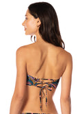 Maaji Palm Grove Bryn Strapless Bandeau Bikini Top