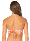 Maaji Petal Spell Bryn Strapless Bandeau Bikini Top