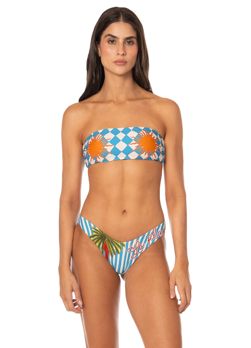 Foto de Prism Wave Bryn Strapless Bandeau Bikini Top by Maaji - Tops - Vestidos de Baño