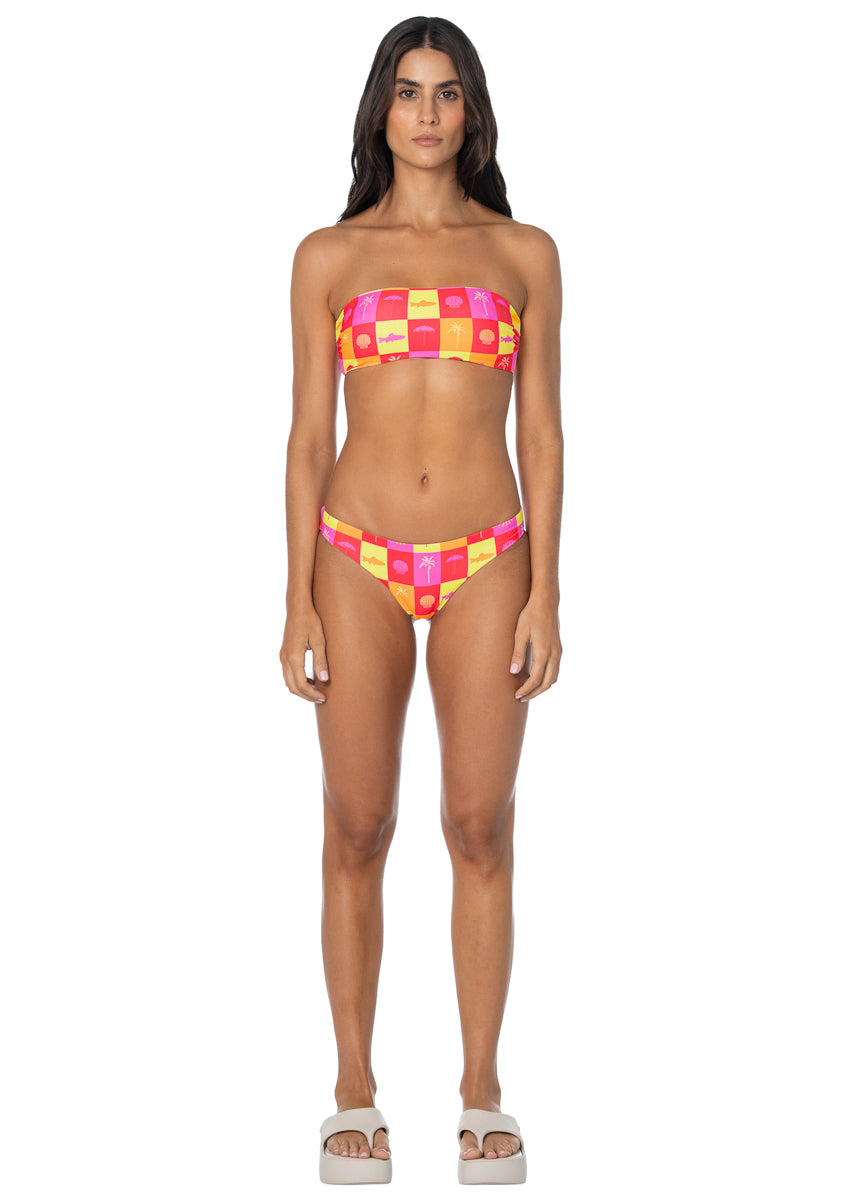 Maaji Coastal Drift Bryn Strapless Bandeau Bikini Top