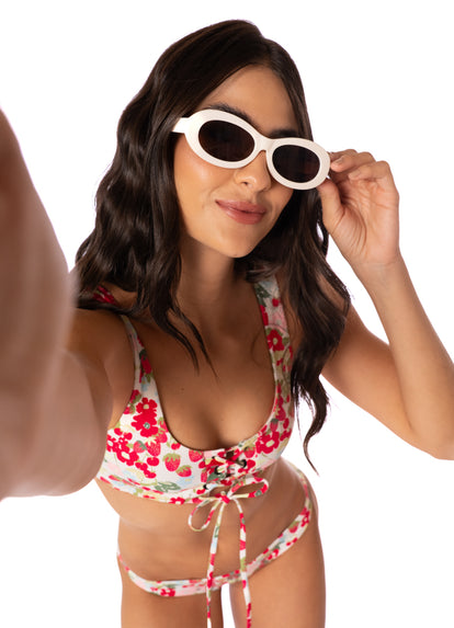  Maaji Sunberry Dazzle  Classic Bralette Bikini Top