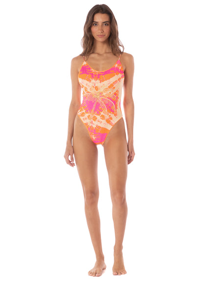  Maaji Flamingo Swirl Luster Classic One Piece