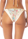 Maaji Love In Bloom Shining  Low Rise Tie Side Bikini Bottom