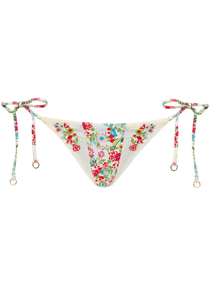 Thumbnail - Maaji Love In Bloom Shining  Low Rise Tie Side Bikini Bottom - 7