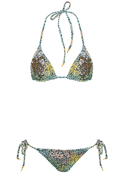 Thumbnail - Maaji Jungle Jam Shining Low Rise Tie Side Bikini Bottom - 10