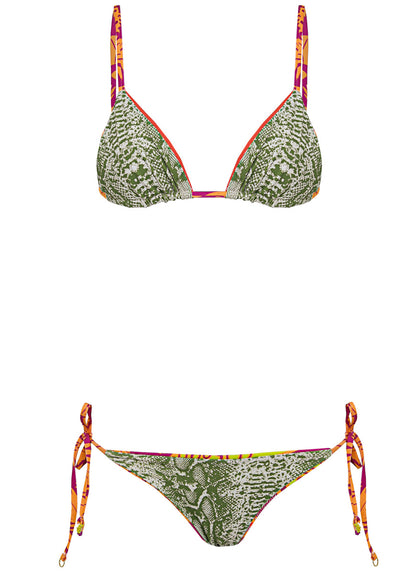  Maaji Aloha Dream Shining Low Rise Tie Side Bikini Bottom