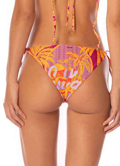 Thumbnail - Maaji Aloha Dream Shining Low Rise Tie Side Bikini Bottom - 3