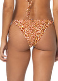 Maaji Lush Safari Shining Low Rise Tie Side Bikini Bottom