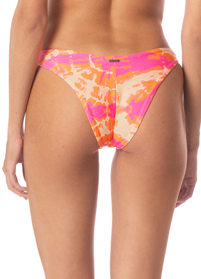  Maaji Flamingo Swirl Splendid Regular Rise Thin Side Bikini Bottom
