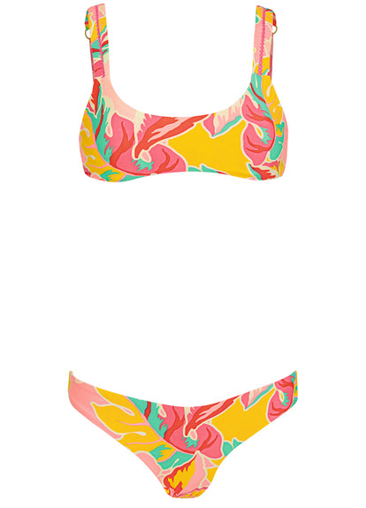 Thumbnail - Maaji Dream Garden Nalai Sporty Bralette Bikini Top - 11