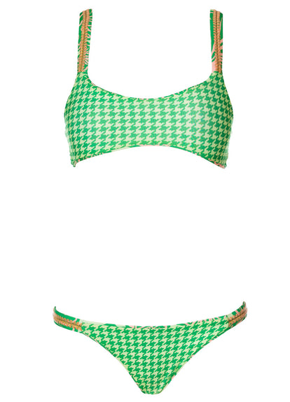  Foto de Soft Coral Nalai Sporty Bralette Bikini Top by Maaji - Tops - Vestidos de Baño
