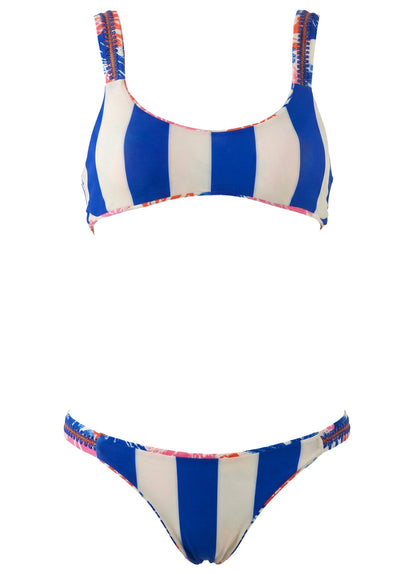 Thumbnail - Foto de Ocean Whispers Nalai Sporty Bralette Bikini Top by Maaji - Tops - Vestidos de Baño - 7