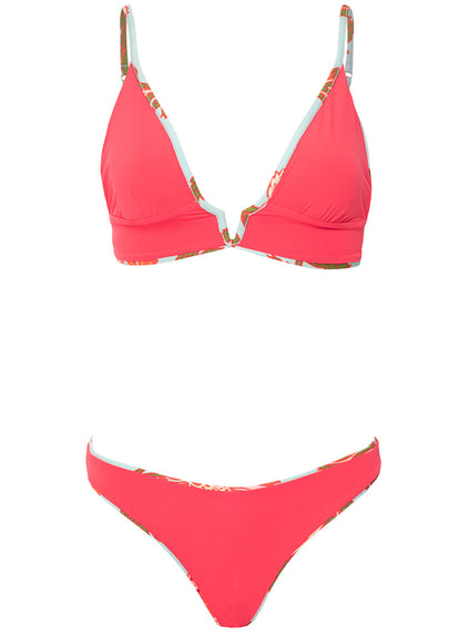 Thumbnail - Foto de Silver Blue Splendour Regular Rise Thin Side Bikini Bottom by Maaji - Tops - Vestidos de Baño - 7