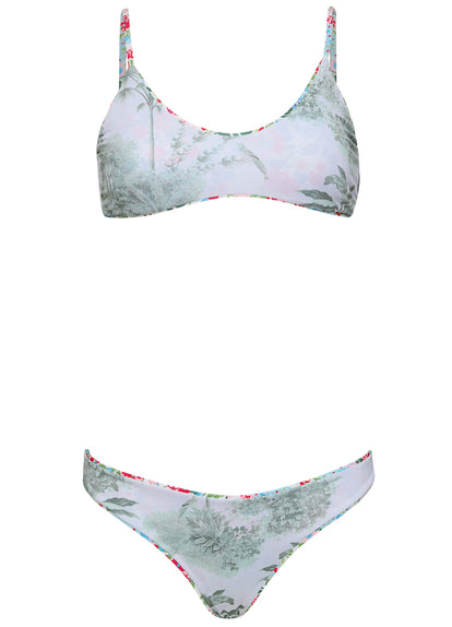 Thumbnail - Maaji Love In Bloom Iconic  Low Rise Thin Side Bikini Bottom - 9