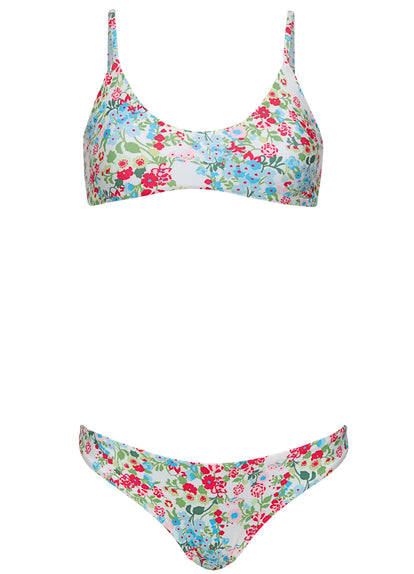 Thumbnail - Maaji Love In Bloom Iconic  Low Rise Thin Side Bikini Bottom - 8