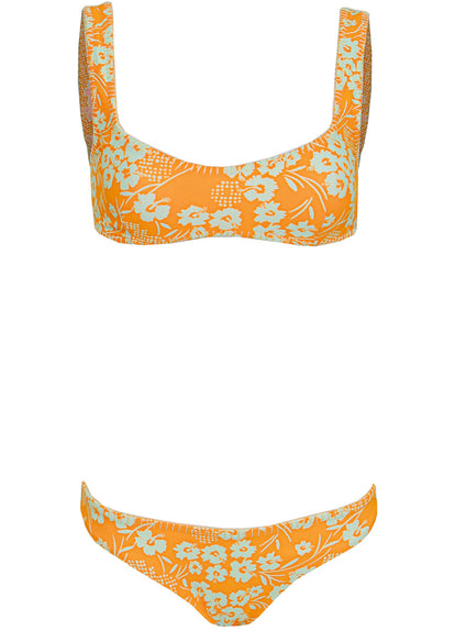  Maaji Marigold Whispe Iconic Low Rise Thin Side Bikini Bottom