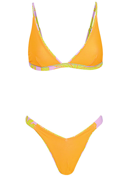 Thumbnail - Maaji Palm Land Iconic Low Rise Thin Side Bikini Bottom - 13