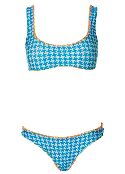  Foto de Deep Sea Lines Iconic Low Rise Thin Side Bikini Bottom by Maaji - Panties - Vestidos de Baño