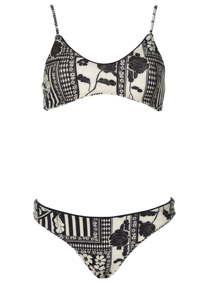  Maaji Dark Romance Iconic Low Rise Thin Side Bikini Bottom