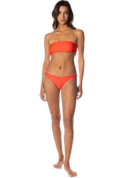  Maaji Tropical Breeze Iconic Low Rise Thin Side Bikini Bottom