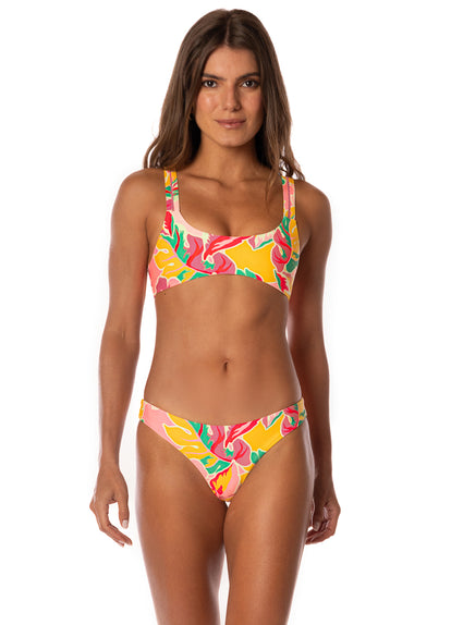  Maaji Dream Garden Iconic Low Rise Thin Side Bikini Bottom