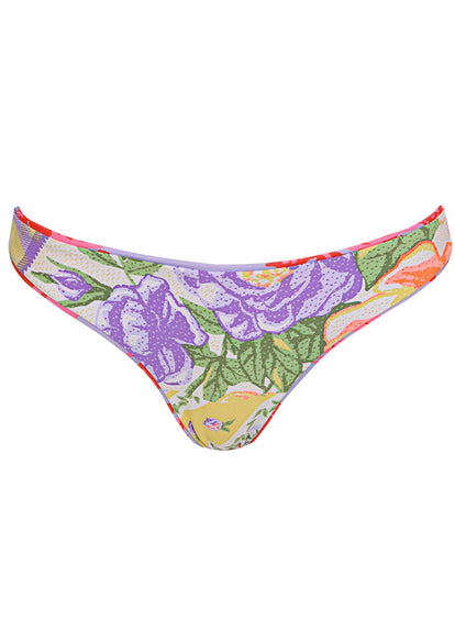  Maaji Lavender Dream Iconic Low Rise Thin Side Bikini Bottom