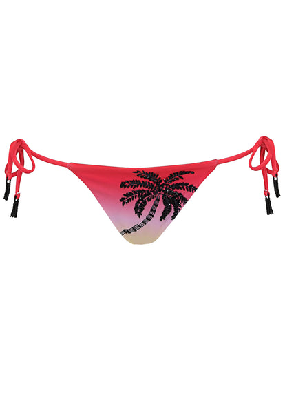  Maaji Cherry Palm Oahu  Low Rise Tie Side Bikini Bottom