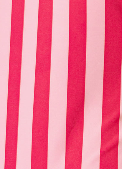  Maaji Apple Stripes Grape  Cut Out One Piece