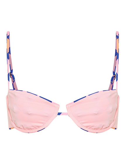  Maaji Like A Diamond Amatista Unmolded Underwire Bikini Top