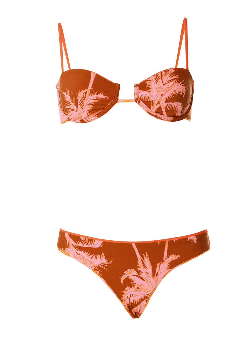 Foto de Sunset Grid Amatista Unmolded Underwire Bikini Top by Maaji - Tops - Vestidos de Baño
