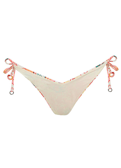 Thumbnail - Maaji Japanese Summer Sunseeker Regular Rise Tie Side Bikini Bottom - 9