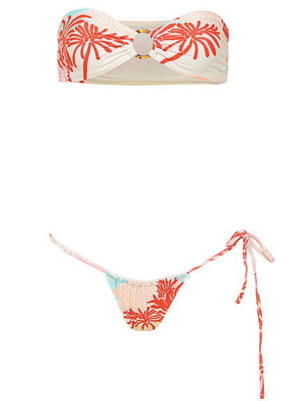  Maaji Cali Sea Cally Strapless Bandeau Bikini Top