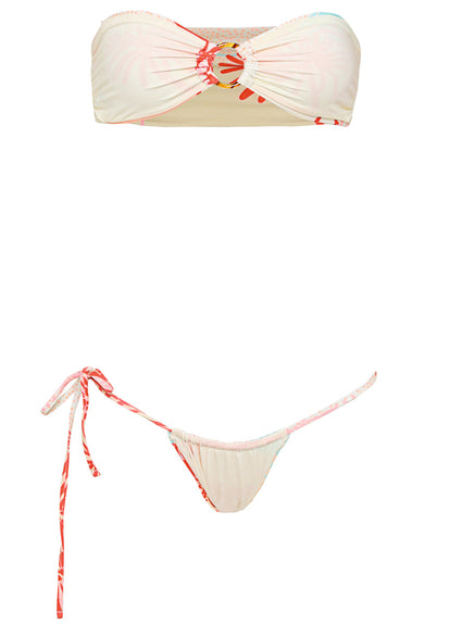 Thumbnail - Maaji Cali Sea Cally Strapless Bandeau Bikini Top - 14