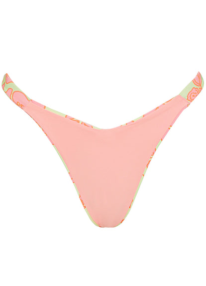 Thumbnail - Maaji Blooming Glow Waikiki Regular Rise Double V Bikini Bottom - 9
