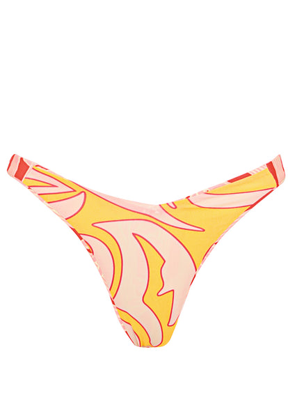 Maaji Palm Plantation Waikiki Regular Rise Double V Bikini Bottom
