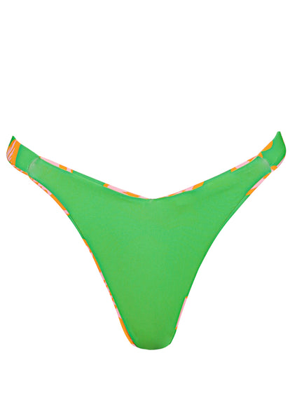 Thumbnail - Maaji Sunset Petals Waikiki Regular Rise Double V Bikini Bottom - 8
