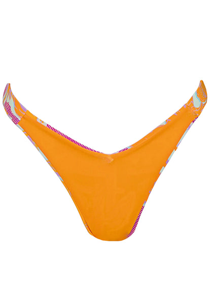  Maaji Flamingo Glow Waikiki Regular Rise Double V Bikini Bottom