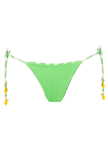 Thumbnail - Bikini Bottom de Maaji -  Maaji Zesty Waves Sunflash Low Rise Thin Side Bikini Bottom - Categoría: Ropa, Vestidos de baño - 10