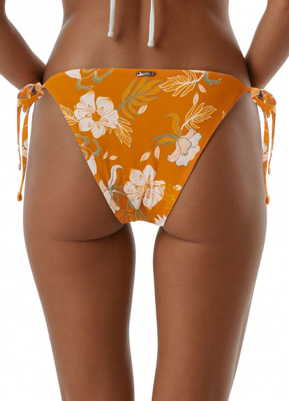 Thumbnail - Foto de Nostalgic Florals Sunflash Bottom Low Rise Thin Side Bikini Bottom by Maaji - Panties - Vestidos de Baño - 3