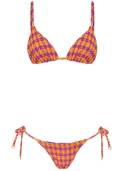  Maaji Gallineto Glow Sunflash Low Rise Tie Side Bikini Bottom