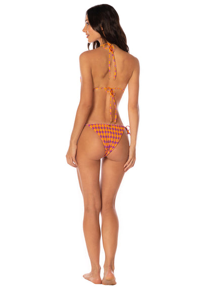 Thumbnail - Maaji Gallineto Glow Sunflash Low Rise Tie Side Bikini Bottom - 11