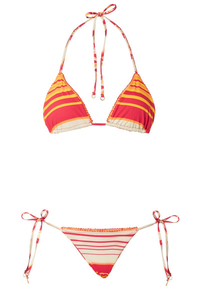 Thumbnail - Foto de Dreamscape Glow Sunflash Low Rise Tie Side  Bikini Bottom by Maaji - Panties - Vestidos de Baño - 7