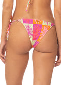 Maaji Patch Play Sunflash Low Rise Tie Side  Bikini Bottom