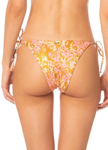 Thumbnail - Foto de Cheetah Sun Sunflash Low Rise Tie Side  Bikini Bottom by Maaji - Panties - Vestidos de Baño - 3